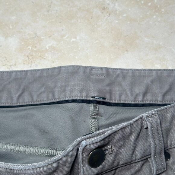 Lululemon ABC Obsidian Gray Slim Fit Chino Pants Mens 34x31 READ - Picture 8 of 12